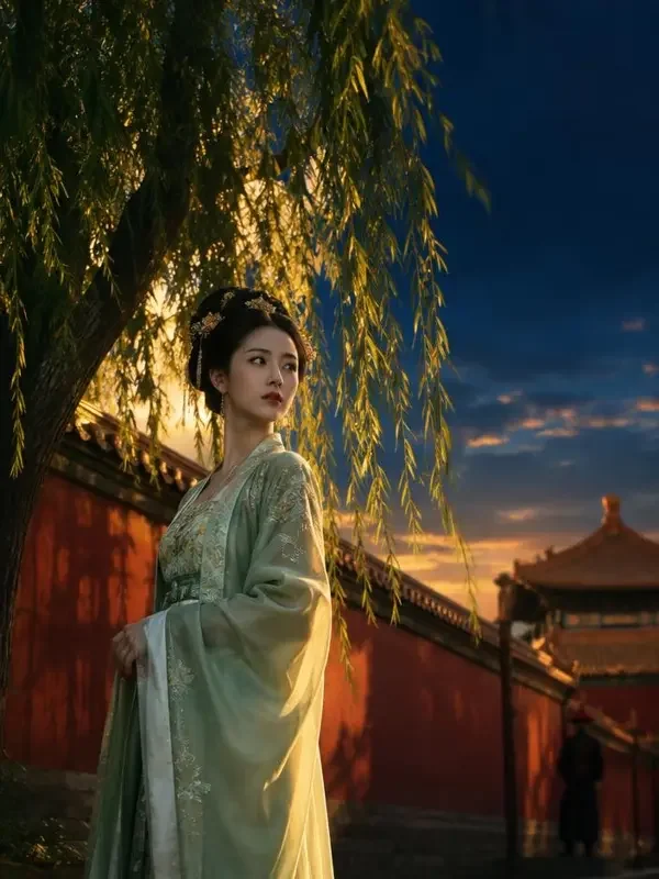 《宫墙柳：娘娘她杀疯了》短剧封面海报，古装题材